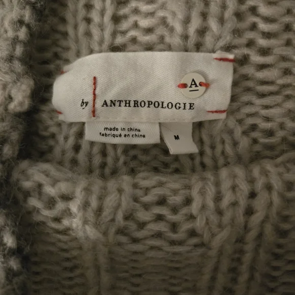 Anthropologie Perri Ombre Wool Blend Oversized Tunic Sweater - Picture 5 of 5